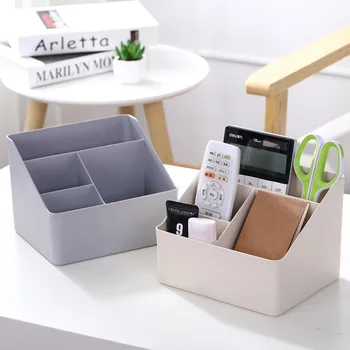 1 шт. пластиковый ящик для хранения Creative home с несколькими сетками, офисный стол, настольный держатель канцелярских принадлежностей, ручка