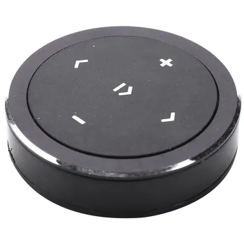 Автомобильный Беспроводной мобильный телефон Мультимедиа Bluetooth Многофункциональный Пульт дистанционного управления рулевым колесом (черный)