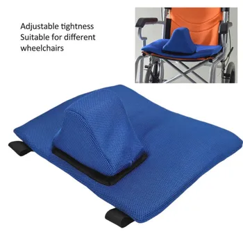 Подушка для инвалидных колясок Дышащая Сетчатая Губка От пролежней Предотвращает падения Съемный Моющийся Коврик для инвалидных колясок Ограничитель сиденья