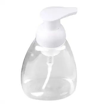 300 мл прозрачная бутылка для пенообразования, очищающий мусс, пузырьковая колба, мыло для рук, шампунь, муссы, дозатор жидкости, шампунь, лосьон, гель, бутылки