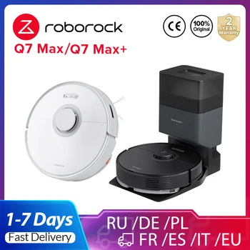 Roborock Q7 Max / Q7 Max Plus Робот-Пылесос 4200Pa С Поддержкой Автоматической Очистки Док-станции Для Бытовой Техники