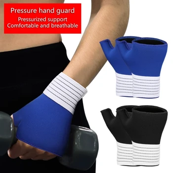 Шина-бандаж для поддержки запястья при растяжениях, травмах или спортивном использовании слева и справа