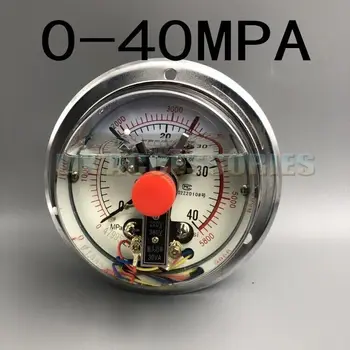 Осевой ударопрочный электроконтактный манометр YNXC-100ZT 0-25 МПА