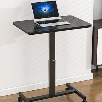 Подъемный стол передвижной маленький письменный стол для ноутбука офисный компьютерный стол домашний прикроватный рабочий стол стоящий верстак