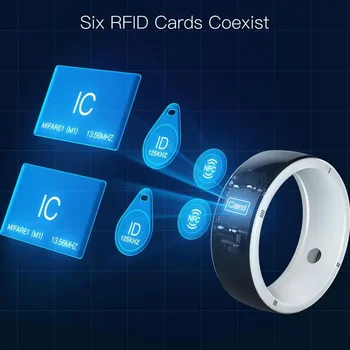 2023 Новое Смарт-Кольцо Jakcom R5 с 6 RFID-Картами Smart Sharing, Смарт-Носимое Устройство для GPS ID IC NFC IOS Android WP Мобильных Телефонов