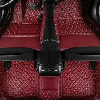 Изготовленные на Заказ Автомобильные Коврики для Bentley Bentayga 4 Seat 2015-2020 Годов Выпуска Из Искусственной Кожи 100% Подходят К Деталям интерьера Автомобильных Аксессуаров