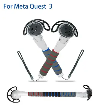 Адаптер для настольного тенниса для гольфа Meta Quest3, расширяющая рукоятка для настольного тенниса Meta Quest3, аксессуары для игр виртуальной реальности