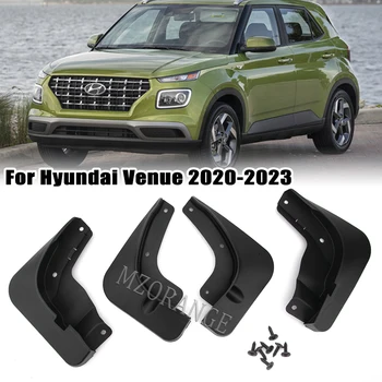 Для Hyundai Venue 2020 2021 2022 2023 1 Комплект Брызговиков Брызговики Переднее Заднее Крыло Брызговики Автомобильные Аксессуары