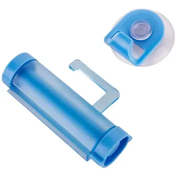 Дозатор для тюбиков зубной пасты, Пластиковая вешалка-присоска, ручная соковыжималка для дома, аксессуары для ванной комнаты, разные цвета