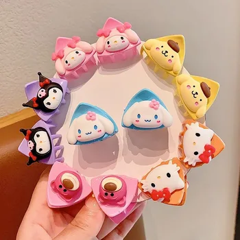 Новый Sanrio Hello Kitty Melody Cute Little Gripper Мультяшный Зажим Для Челки Ювелирный Магазин Girl Headwear Hair Card Оптом