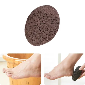1 шт. Натуральная пемза для ног Очищающий камень для шлифовки кожи Мозоли Очищающий инструмент для ухода за омертвевшей твердой кожей для чистки ног