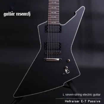 Hellraiser E-7 Пассивная семиструнная электрогитара в стиле хэви-метал, 7 струн