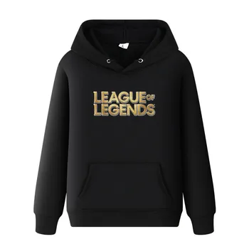 League of Legends, мужская и женская толстовка с капюшоном, уличный свитер в стиле хип-хоп, топ с капюшоном, размер S-3XL