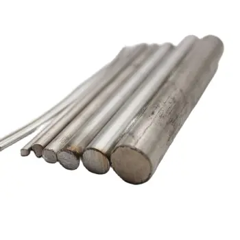 Высокая чистота 99,99% Чистый никель-никелевый металлический стержень с анодом от 2 мм до 60 мм