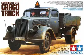 Tamiya 35291 Комплект масштабной модели 1/35 Второй мировой немецкий грузовой автомобиль 3Тон 4х2 с 2 фигурками