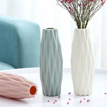 Домашний антикерамический вазон с креативным дизайном в скандинавском стиле, гостиная, простой и свежий гидропонный декоративный цветочный горшок, пластиковые украшения