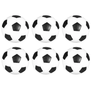 Замена футбольных мячей для настольного футбола 32 мм Мини-черно-белые футбольные мячи для игры в черно-белый футбол