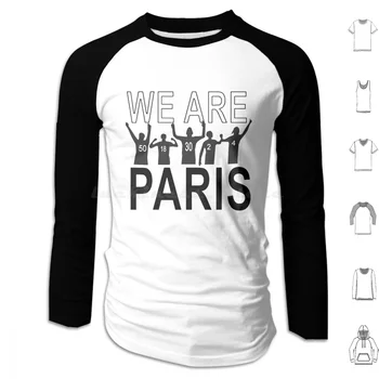 We Are Paris, Толстовка We Are Paris из хлопка с длинным рукавом, Мы - Париж, Мы -Париж, Мы-Париж, Мы-Париж, Мы-Париж, Мы-Париж, Мы -Париж, Мы -Париж