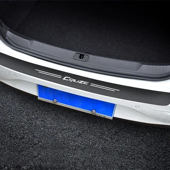 1шт автомобильные наклейки из углеродного волокна в багажник автомобиля для Chevrolet CRUZE CRUZET car Automobile