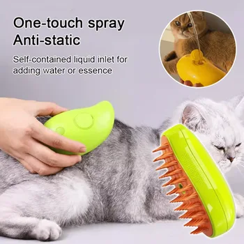 Электрический спрей для домашних животных oneclick для удаления облетающих волос, массажная расческа для ухода за домашними животными, специальный спрей